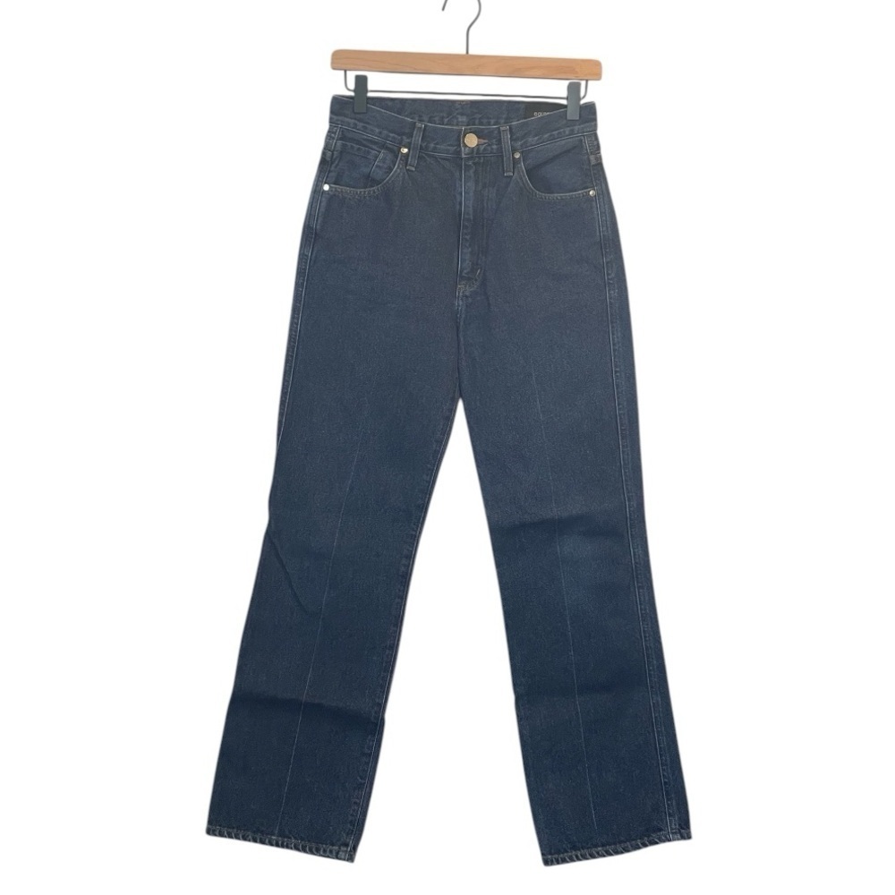 Goldsign A Jean, Dark Blue, Straight Leg, High Rise, 28” Inseam,W3342-759,Sz. 25 - Picture 2 of 16